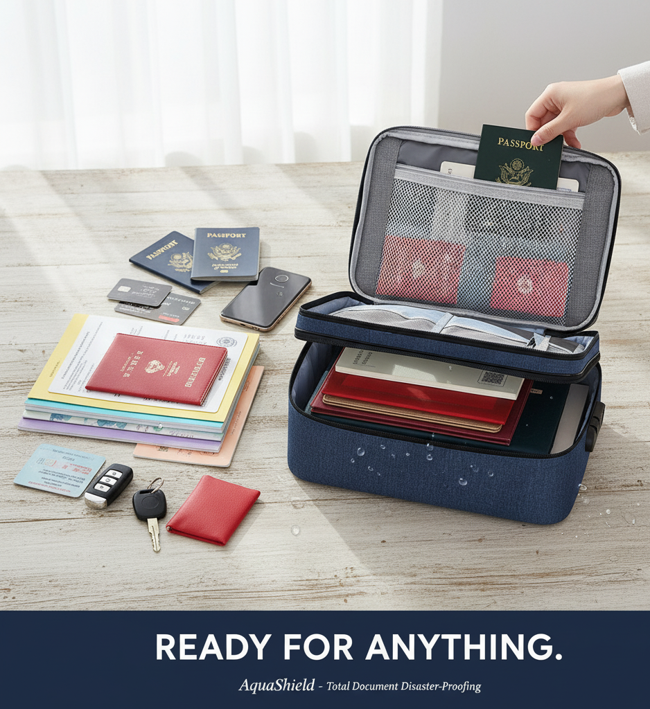 The Aqua Shield Document Organizer